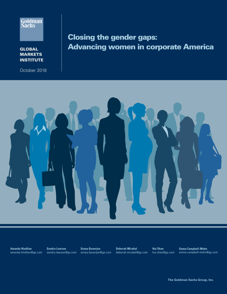 Closing The Gender Gaps: Advancing Women In Corporate America - Women ...