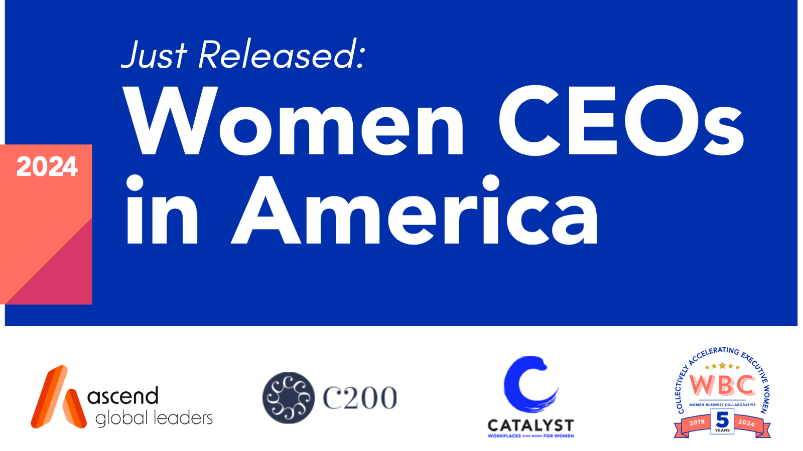 Just Released: Women CEOs in America 2024 Report